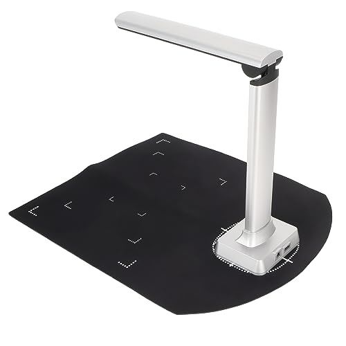 Denash Dokumentscanner HD 12MP 3840 X 2880 Auflösung Tragbarer USB -Buch -Dokument Scanner mit OCR Funktion für Benutzer