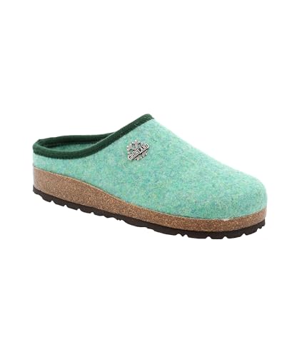 Pantoufles feutre de laine femmes Grunland Sara la solution anti pieds froids