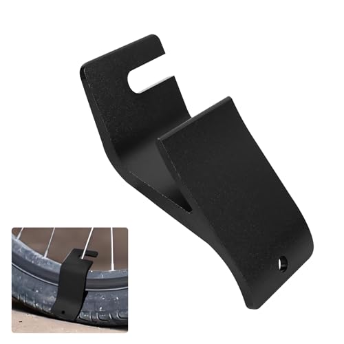 wuyaoyao Motorcycle Tire Bead Installation Holder Hook Off-Road Tire Installation Removal Assistance Tool Dirt Bike Tyre Changing Tools Bead Buddy Tires Tool Motorcycle Accessories (Black)