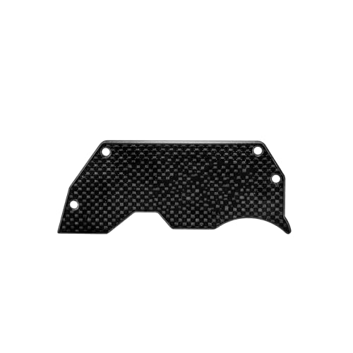 2Pcs Carbon Fiber Air Dam Diffuser/Wheel Covers Ti2154218 Compatible With Arrma Limitless/Infraction 6S Blx,Xtptfabs #TOP5