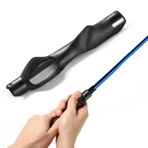 Golf Club Grip Trainer, 6.1x1 Inch Golf Swing Teaching Trainer ...
