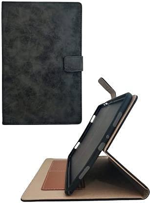 Image of M CartCover for Samsung Galaxy Tab A9 Cover Case 8.7 inch, Flip Stand Cover Case for Samsung Galaxy Tab A9 Tablet Cover [SM-X110 /X115 /X117 (Texture Black)
