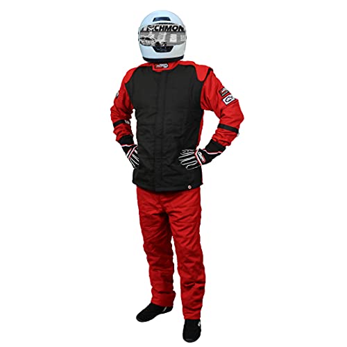 PROFOX-502NX (Red, 5XL) Jacket Nomex Car Racing Fire Suit SFI 3.2A/5 (Jacket only)