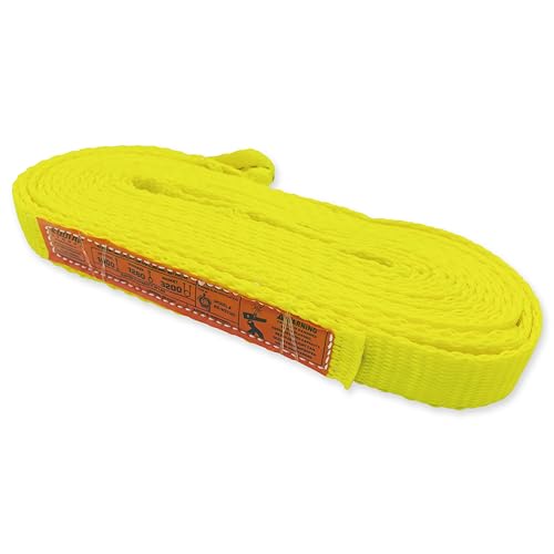 1-Ply Webbing Sling 1”x 20ft Lifting Straps 1Pack Heavy Duty Web Strap Rigging Moving Towing Hoisting Gear KODIAK STRAPS