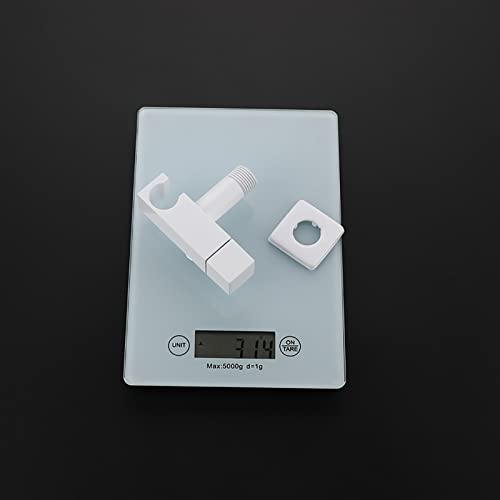 Rociador de bidé de latón blanco para un baño elegante y moderno 7