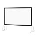 Fast Fold Deluxe Portable Projection Screen Viewing Area: 7