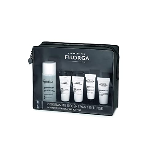 FILORGA - Coffret 5 pièces Programme Lift Intense Ensemble-Cadeau - Lotion tonique visage - Sérum visage - Crème de jour - Crème pour les yeux - Crème de nuit