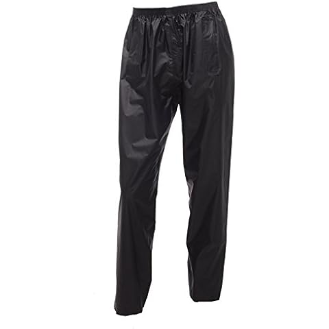 Wetplay Waterproof Over Trousers Mens Ladies Womens Unisex (Medium 33"-34" Waist, Black) Cover