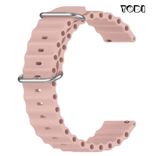 Image of YODI New Edition Magnetic Buckle Soft Silicone Sport Strap Band for Redmi Watch 5 Active Smart Watch For Men Women Compatible with Mi Watch Active 5