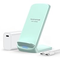 Amazon.co.jp: NANAMI ワイヤレス急速充電器 (USB-C 20W出力の