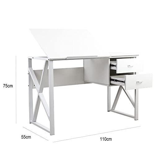 Table de travail ergonomique pour dessiner et travailler sur PC portable - 4