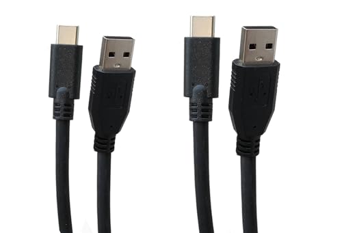 Image of C & E USB to Type C [ 10 Feet, 3 Meters]- Super Fast Charging, Data Sync Compatibility & Power Delivery (PD) for iPhone 15, Samsung, OnePlus and Others-[ 2 PACK]
