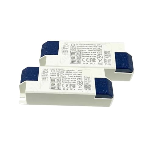 Alimentation LED dimmable 0-10V courant constant transformateur DC 18-46V 1100mA