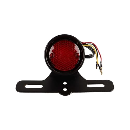 Feu arrière LED moto avec feu stop intégré pour customisation de garde-boue Bobber