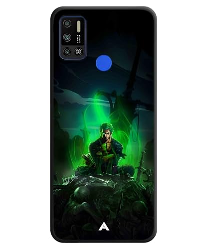 Image of Premium Anime 1 Case for Tecno Spark 6 Air (Glossy Finish) Soft-Touch Metal TPU Back Cover, Shockproof, Designer, Aesthetic Mobile Phone Case