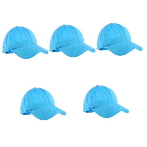 Casquette de baseball pare-soleil bleu ciel idéale pour randonnée et plage en été