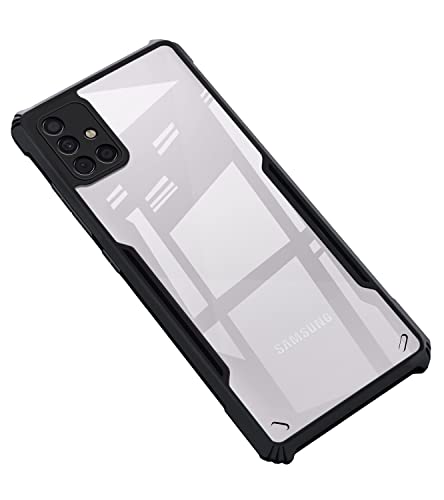 Amazon Brand – Solimo Mobile Cover for Samsung Galaxy A51 (Polycarbonate_Matte Black)- Best and cheap mobile covers in India