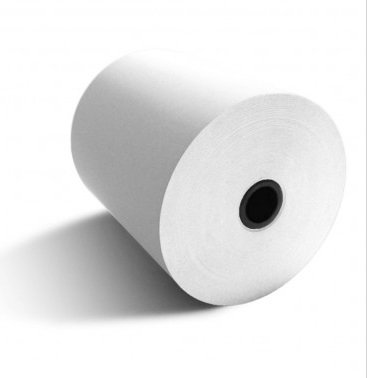 Thermal Receipt Paper Rolls, 3 1/8