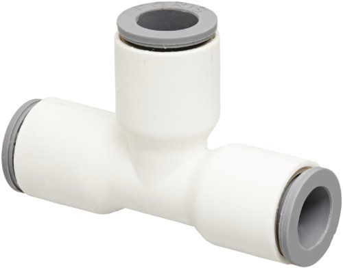 Legris 6304 56 00WP2 LIQUIfit Push-to-Connect Fitting, Union Tee, 1/4