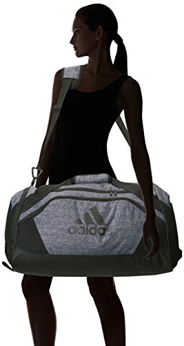 adidas Team Issue II Medium Duffel Bag, Onix Jersey, ONE SIZE