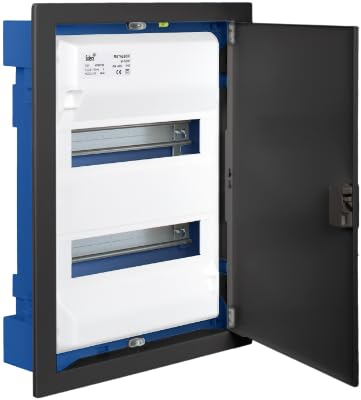Cuadro electrico empotrable tabique hueco 28 Modulos Solera Metalbox MP28NGHGWpuerta metalica