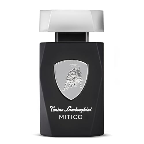 Frasco negro de cristal oscuro que luce serio y elegante. Además detener un estuche bonito servirá como un regalo excelente para un hombre de cualquier edad