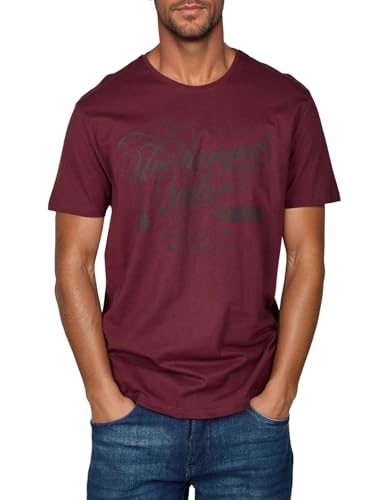 riverso Tshirt Herren Baumwolle Regular Fit RIVLeon 4er Set Pack Rundhals Kurzarm Sommer Tee Shirt Print, Größe:XL, Farbe:Farbmix 10 – Ansicht 2