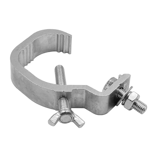 WANGCL 4PCS Heavy Duty Cast Aluminum Stage Light Clamp Slip Prevention Stage Light Hook Kit for DJ Projector Moving Head Light Hook - Image 3