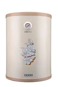 Usha Misty 25 Ltr 2000-Watt 5 Star Storage Water Heater (Ivory Cherry Blossom)