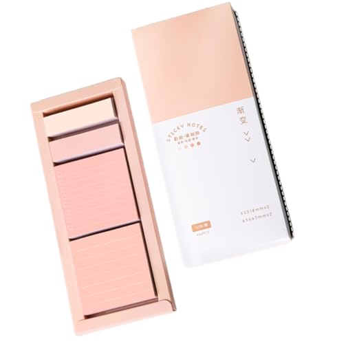 グラデーション付箋セット再配置可能な紙のカラーコード学習会議キッチンメモ学生ギフト