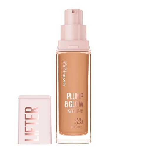 Maybelline New York Lifter Foundation, Flüssiges Make-up für strahlenden Teint mit Hyaluron und Niacinamid… – Ansicht 2
