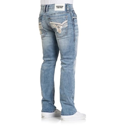 American Fighter Men's Denim Jean Legend Lowe Inseam 34"2