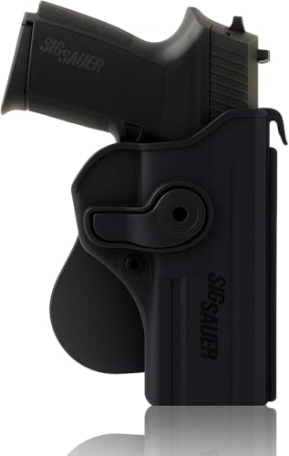 IMI Defense OWB Holster for Sig Sauer P226 – Level 2 Polymer Retention Paddle Holster, Also Fits SP2022 / SP2009 / P220 / P227 / P228 - Right Hand
