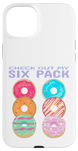 �������ȃx�[�L���O�y�X�g���[ Check Out My Six Pack �h�[�i�c �X�}�z�P�[�X iPhone 15 Plus �p