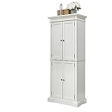 Americana White Pantry by Home Styles