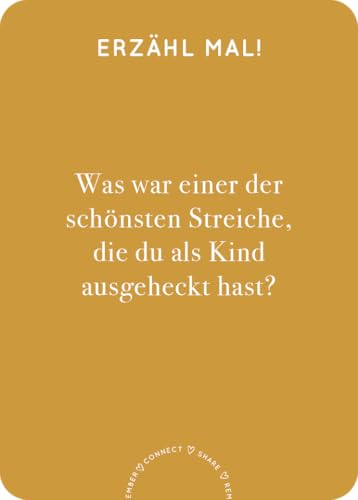 Erzähl mal! Das Freundequiz: Das Original. | Lerne deine Freunde besser kennen mit diesem Fragespiel für Freunde | mit 110 Fragen für 3-8 Spieler
