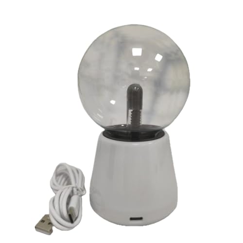 Lámpara de bola de plasma, iluminación sensible al tacto de 7 colores, de electricidad estática, Navidad, hogar, escuela, oficina, apartamento, dormitorio universitario, sala de estar