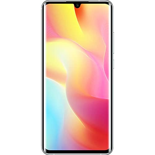 Xiaomi Mi Note 10 Lite Smartphone - 6.47″, 3D Curved AMOLED Display, 6 GB + 128 GB, AI Quad Camera 64MP, Bianco (Glacier White)