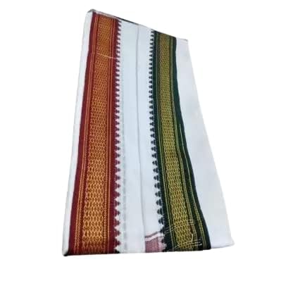 Woven Cotton Silk Men Scarf, Pack of 1-image-19