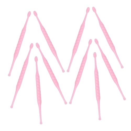 Healvian 10pcs Spiral Ear Ear Spoon Personal Care Tools for Cleaning and Massaging