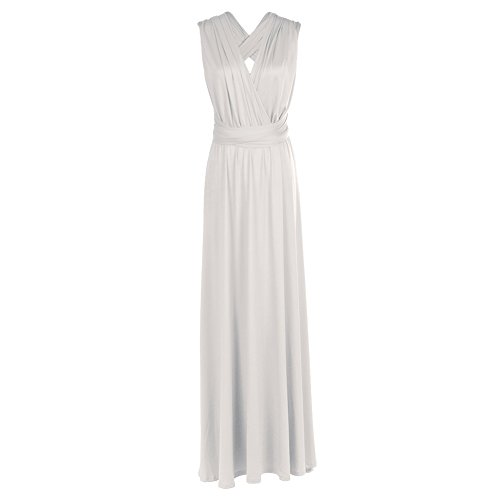 Image of Women Transformer Hi Low Evening Long Prom Dress Halter Convertible Multi Way Spaghetti Strap Wedding Cocktail Maxi Gown