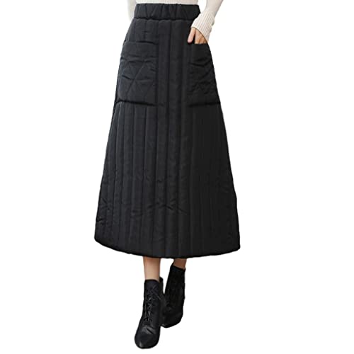 Jupe longue en duvet pour femme pour ne plus jamais avoir froid aux jambes en hiver