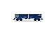 Arnold HN6602 SNCF, 3er-Packung offene Eamnos-Wagen, epVI-Güterwagen, Blau