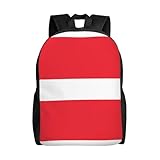 YXLymxDAMAI Austrian flag Backpack - Stylish Laptop Backpack for Men and Women, Perfect for Work and Travel