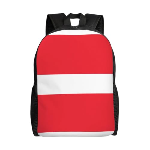 YXLymxDAMAI Austrian flag Backpack - Stylish Laptop Backpack for Men and Women, Perfect for Work and Travel