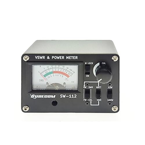 Mcbazel Surecom SW-112HF 1.5-60MHz 120W V.S.W.R. & Power Meter