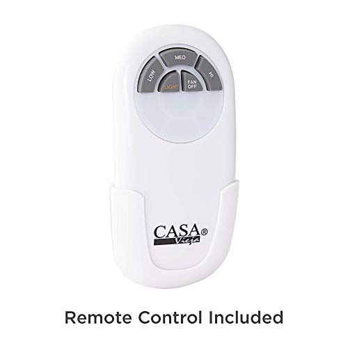 56" Casa Ecanto Oil-Rubbed Bronze LED Ceiling Fan - Casa Vieja - Image 4