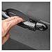 DCGATMWSV Compatible for Renault Clio IV Clio 4 Lutecia 2012-2019 Glossy Black Carbon Fiber Car Door Handle Cover Styling Accessories 2013 2014 2015(Carbon 1key 1 Button)