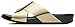 FitFlop Women's Aix Leather Slide Sandals dress Sandal, Pale Gold, 7 M US