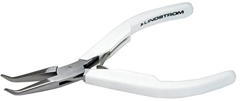 Lindstrom 7892 Supreme White Handle Bent Nose Plier - 1 pc